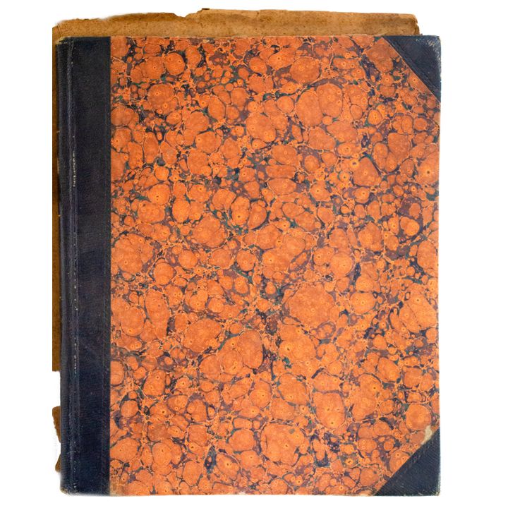 MANUSCRIPT COOKERY BOOK, L. J. Whitlow 1863.