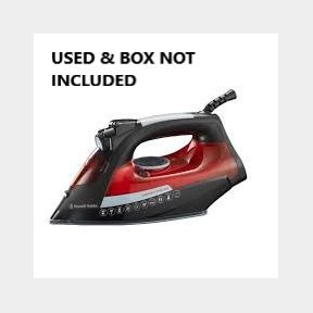 Russell Hobbs - Garment Complete Steam Iron - RHI910 - 2400w- USED & BOX NOT INCLUDED | AS 51679/13901 B3 (S4)B3 (S4)#