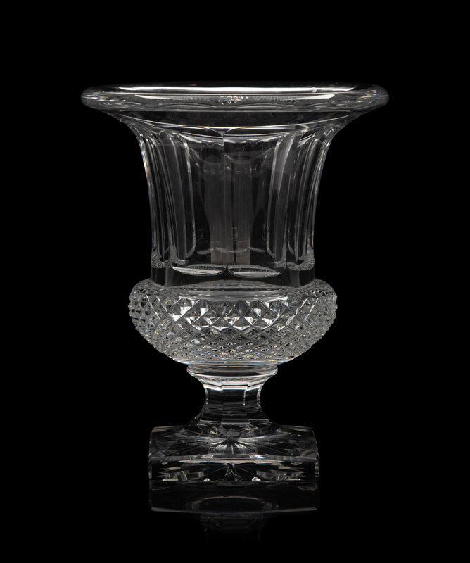 A Saint-Louis Cut Glass Versailles Vase