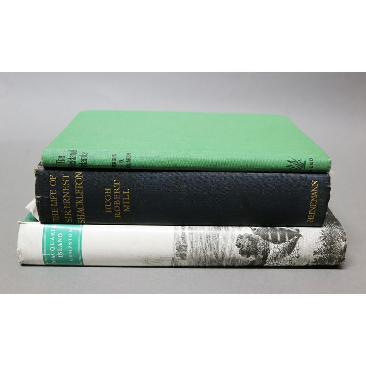 CUMPSTON, J.S. [3 titles] - Macquarie Island