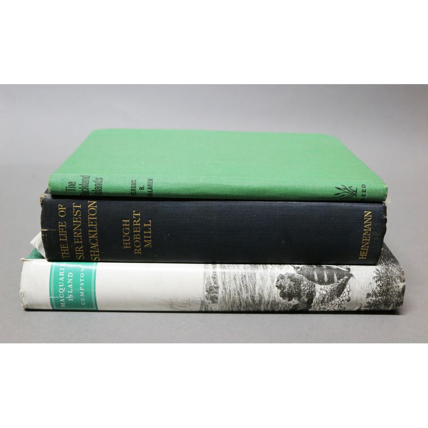 CUMPSTON, J.S. [3 titles] - Macquarie Island