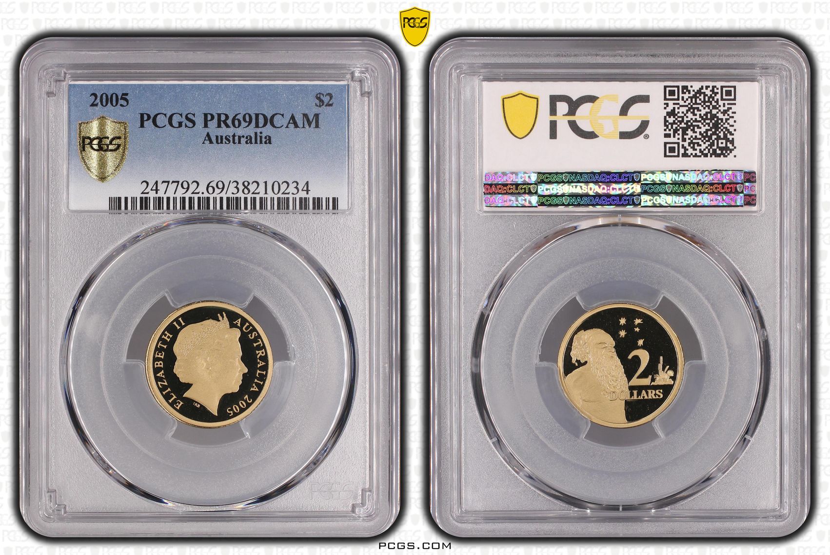 Two Dollar, 2005, PCGS PR69DCAM