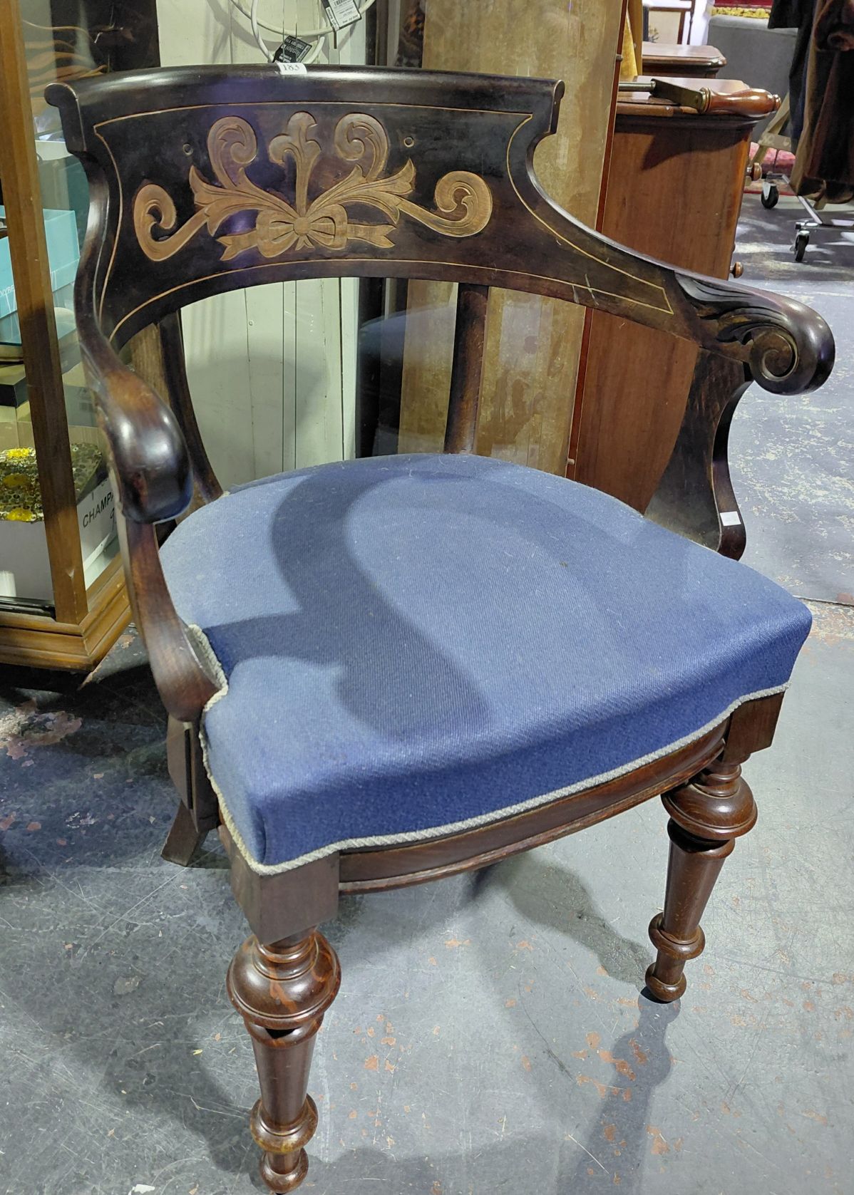 183 · BIEDERMEIER STYLE ARMCHAIR