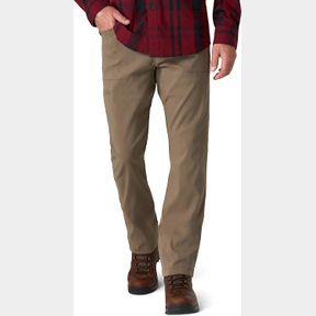 EDDIE BAUER MEN'S FLEECE LINED STRETCH LIVE YOUR ADVENTURE PANTS SADDLE TAN SZ 34X30