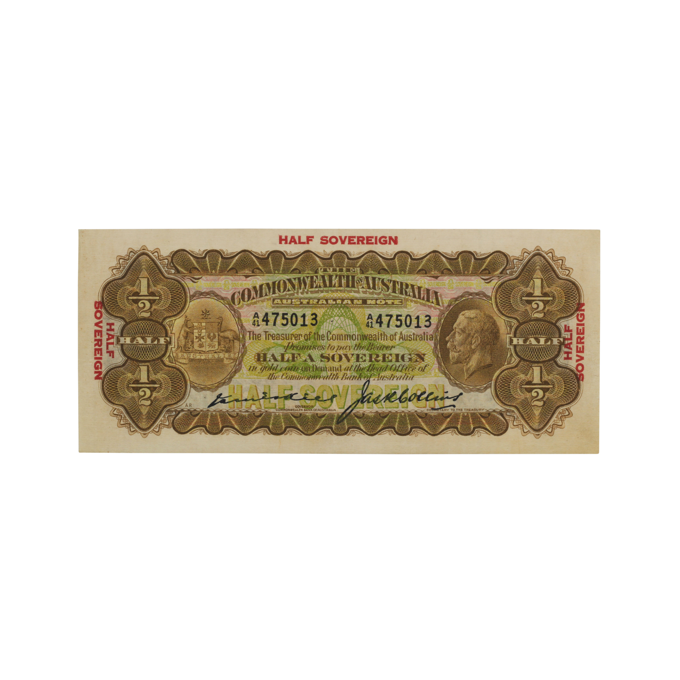 1937. · Kell/Collins, Ten Shillings, 1926, EF