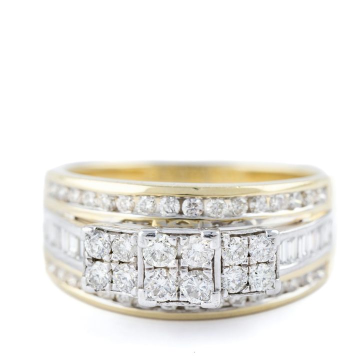 0.75 carat Diamond Ring 9ct Gold