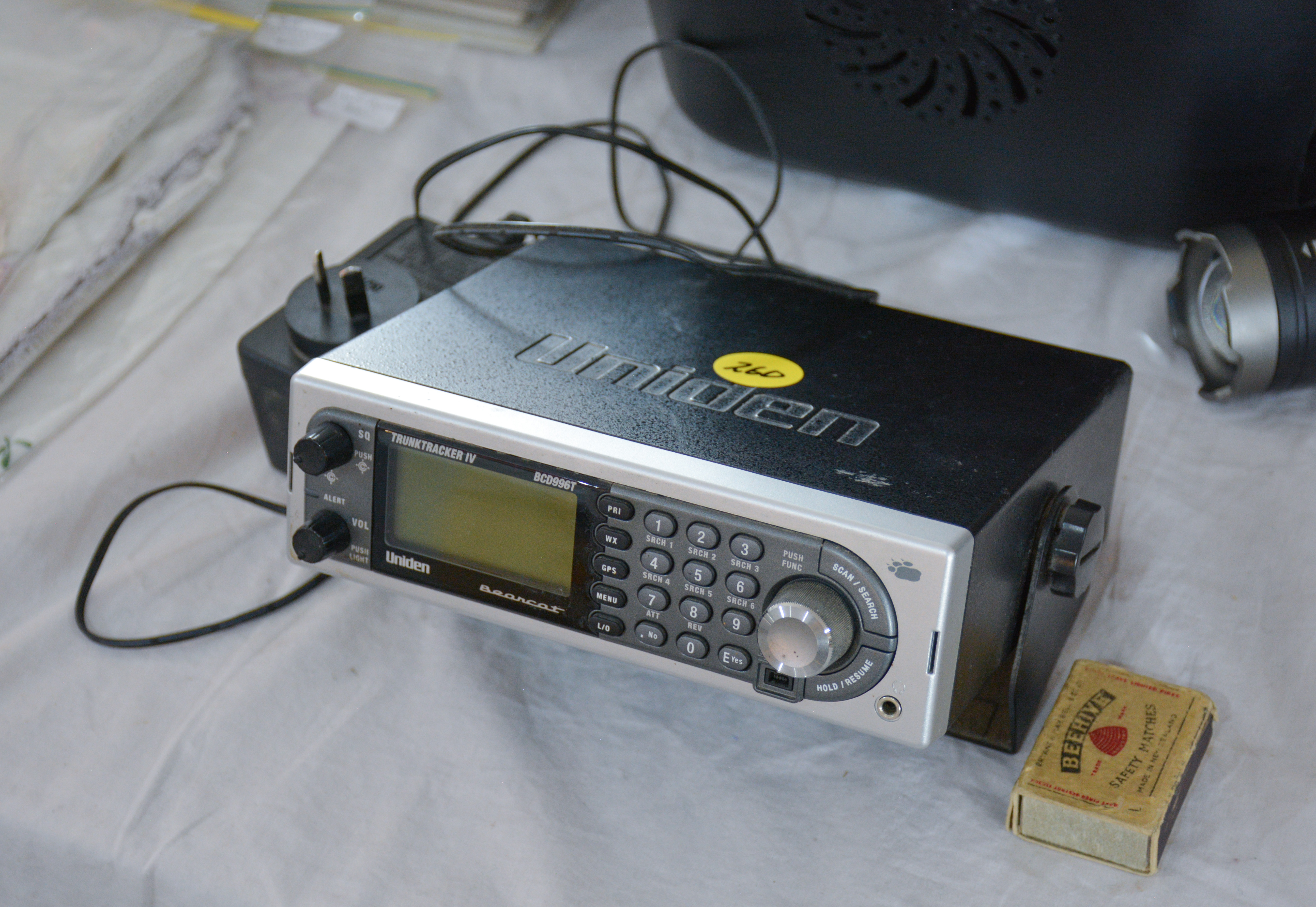 Uniden BCD996T Trunktracker IV — sold at auction in New Zealand for $100