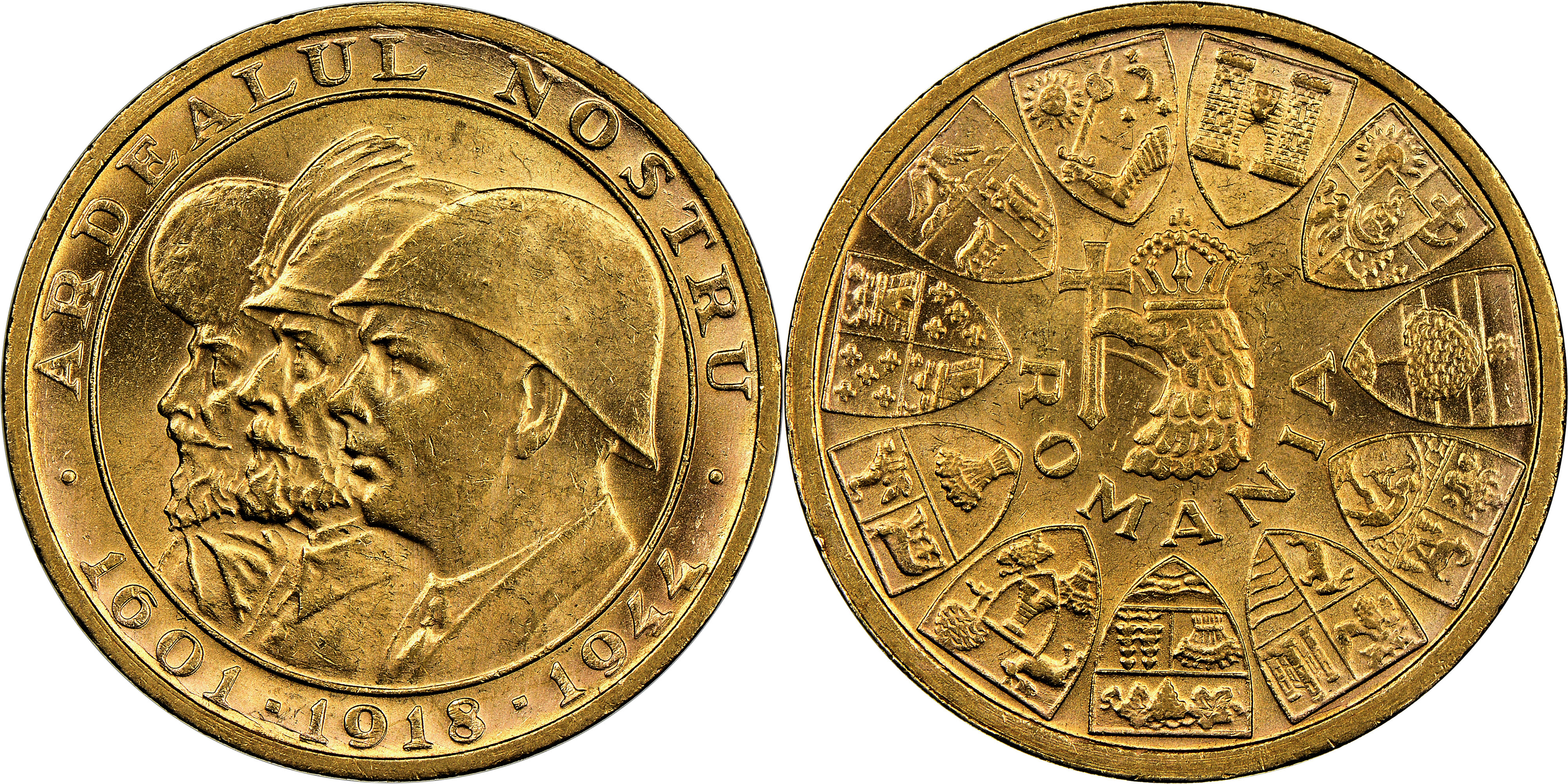 123 · Romania, Michael I, Ardealul Nostru, 1944, NGC MS63