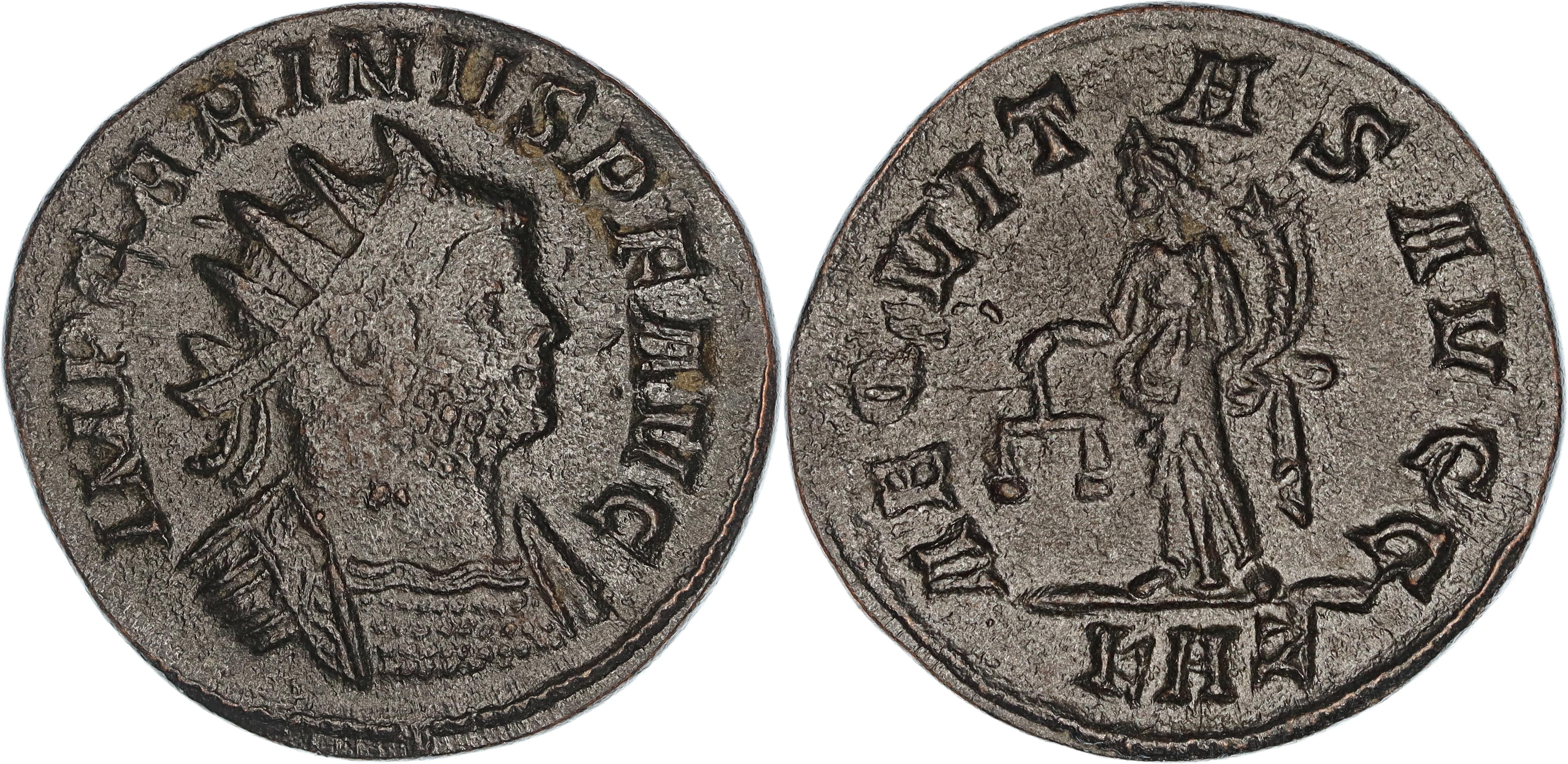 Roman Empire, Carinus, Æ Antoninianus, 283-285 AD, nVF