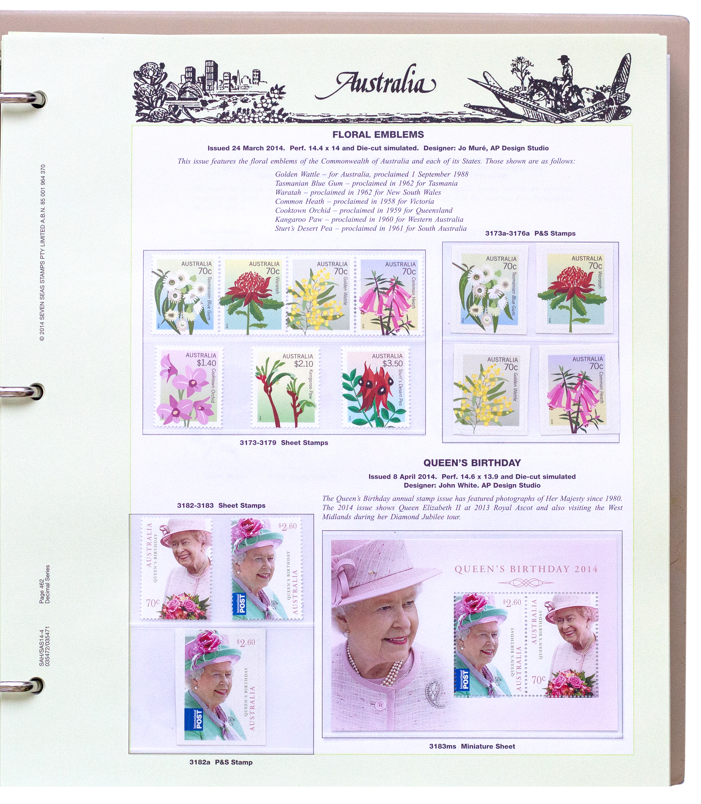 Mint Postage, 2014 - 2018, Fine