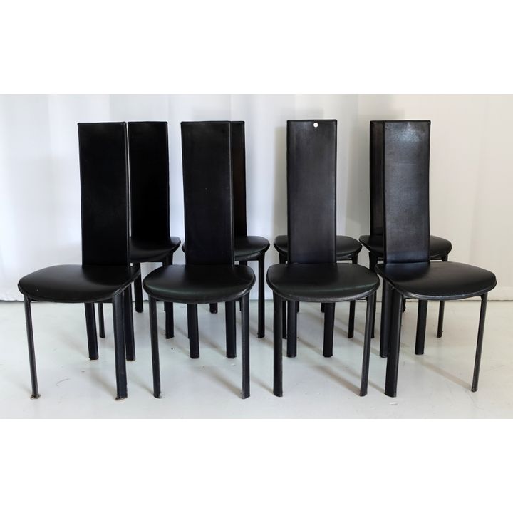 SET OF 8 DINING CHAIRS