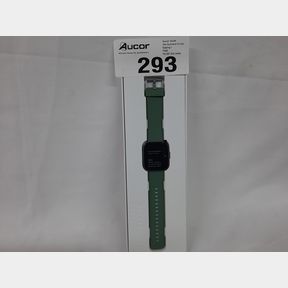 LETSFIT - IW1 SMART WATCH - BLACK CASE WITH GRAY GREEN BAND - 1.4 INCH TOUCH SCREEN/ROUTE MAP WITH SMARTPHONE GPS/MULTIPLE WATCH