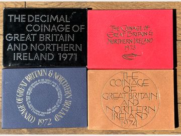 1971,1972, 1973 AND 1974 PROOF SETS