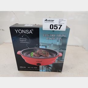 26CM MULTI-FUNCTIONAL MINI ELECTRIC FRYING BAKING PAN- MST-YS-A026 - GREEN -