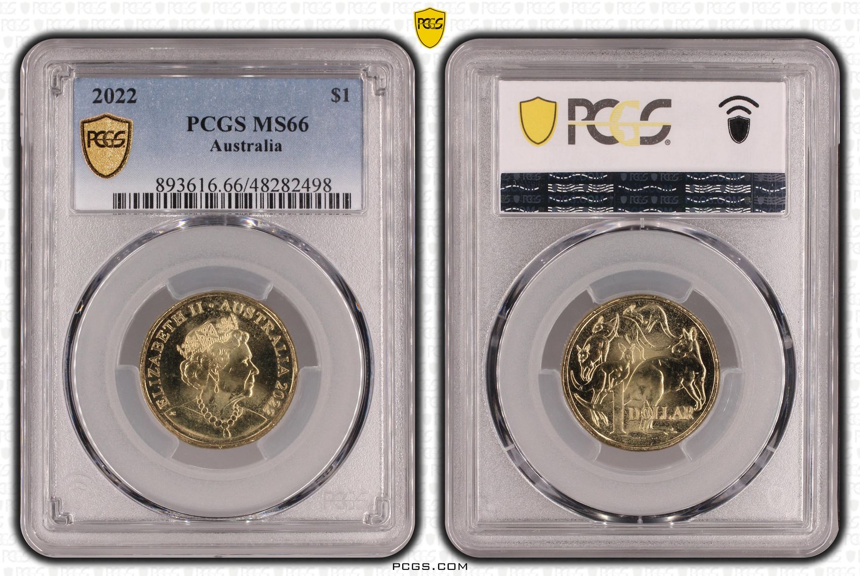 269 · One Dollar, 2022, PCGS MS66