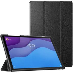 TUFF-LUV Smart case Stand for Lenovo M10 HD 2nd Gen X306X Black|