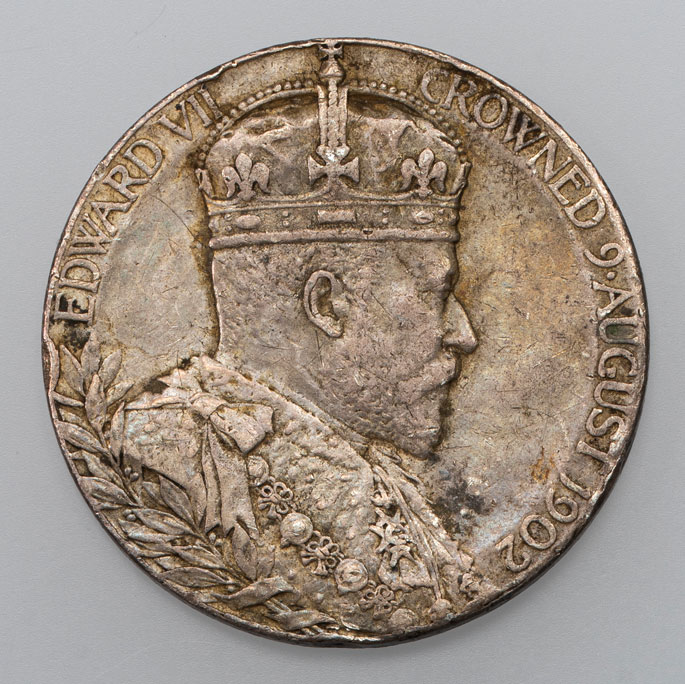 英国-Great Britain. 美. VF. エドワード7世像/アレクサンドラ王妃像