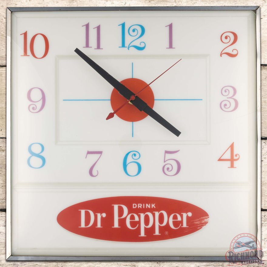 Drink Dr. Pepper Pam Advertising Clock