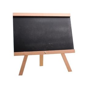 Children s Blackboard with Wooden Easel | ONE LEG MISSING