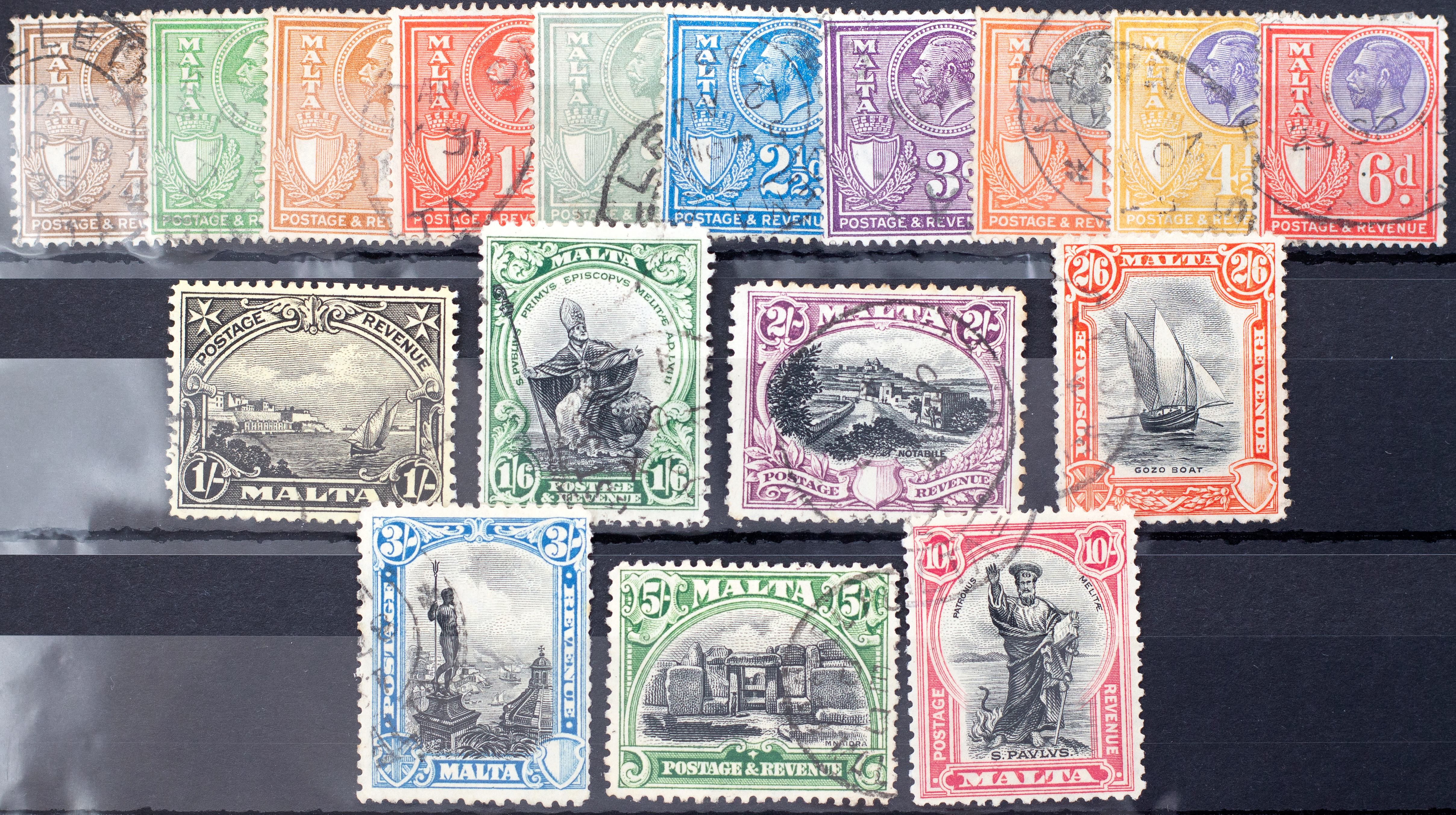 Malta, Definitives, 1930, Good