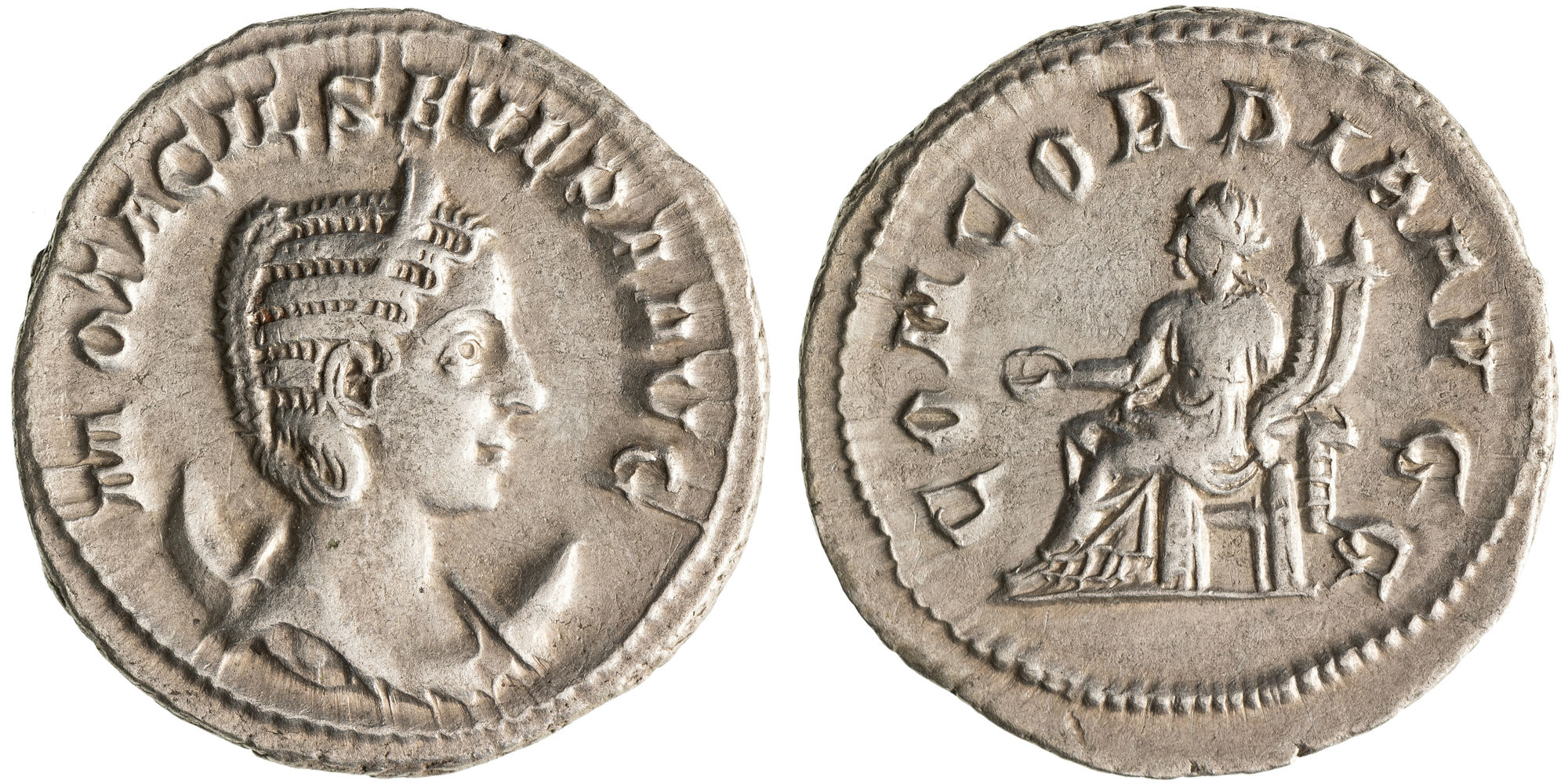 Otacilia Severa, Antoninianus, 246 AD, gVF