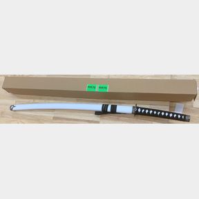 NEW 40 IN DRAGON WHITE KATANA SWORD NINJA CARBON STEEL