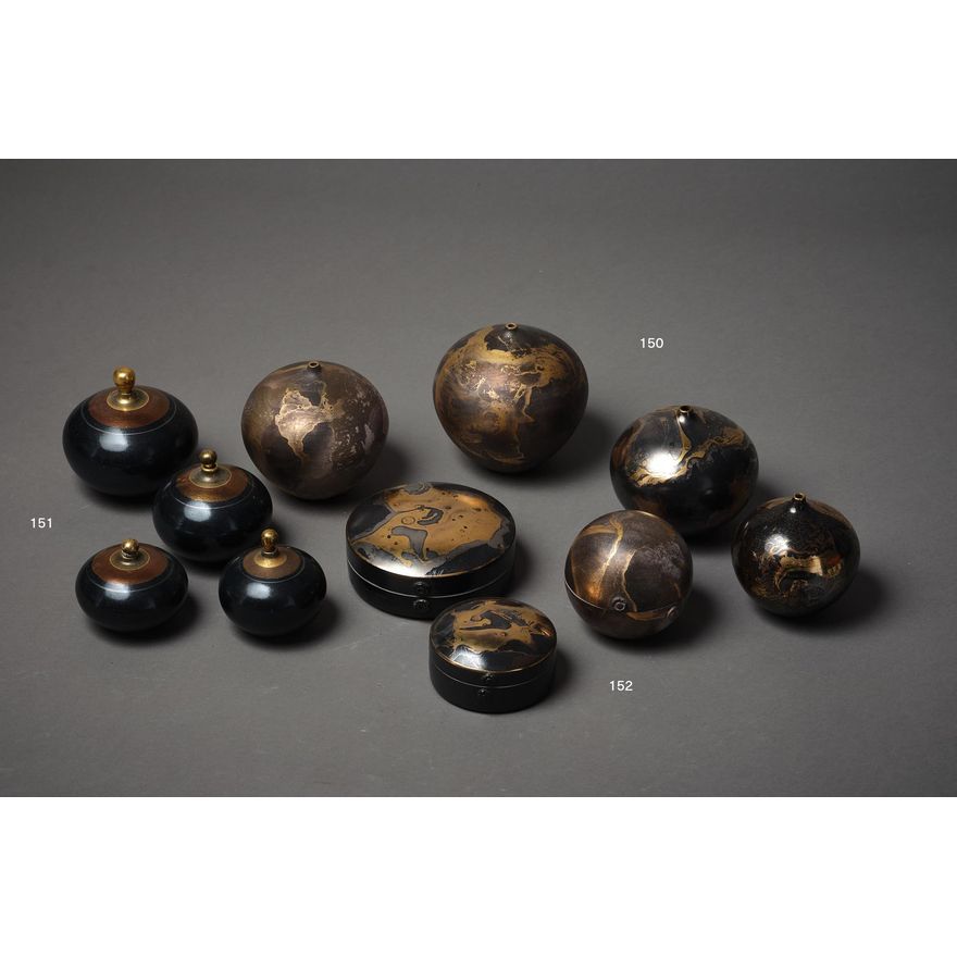 Patti Meads - Four Orb vases