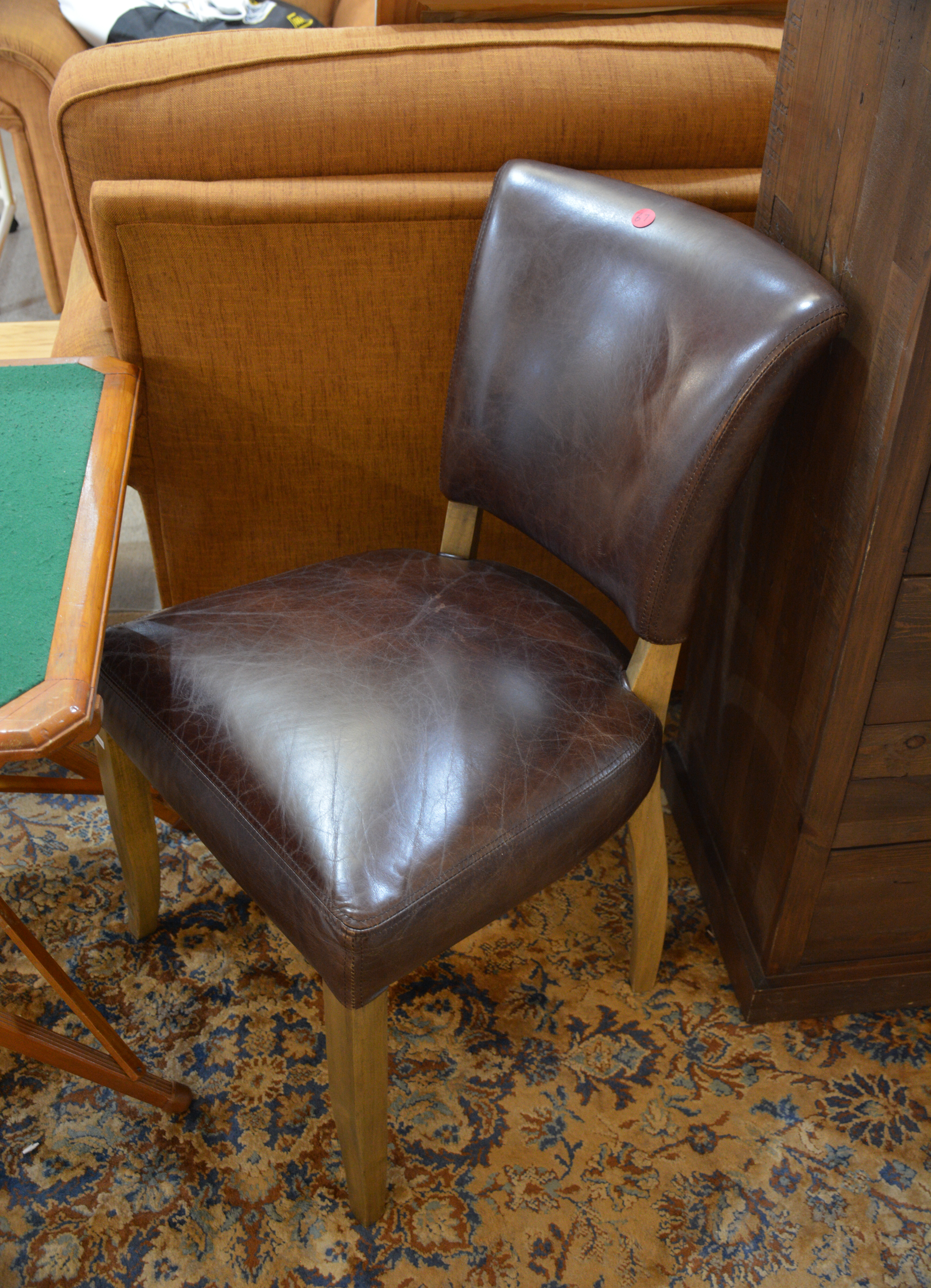 High Quality Halo Leather Chair — NZ auction result