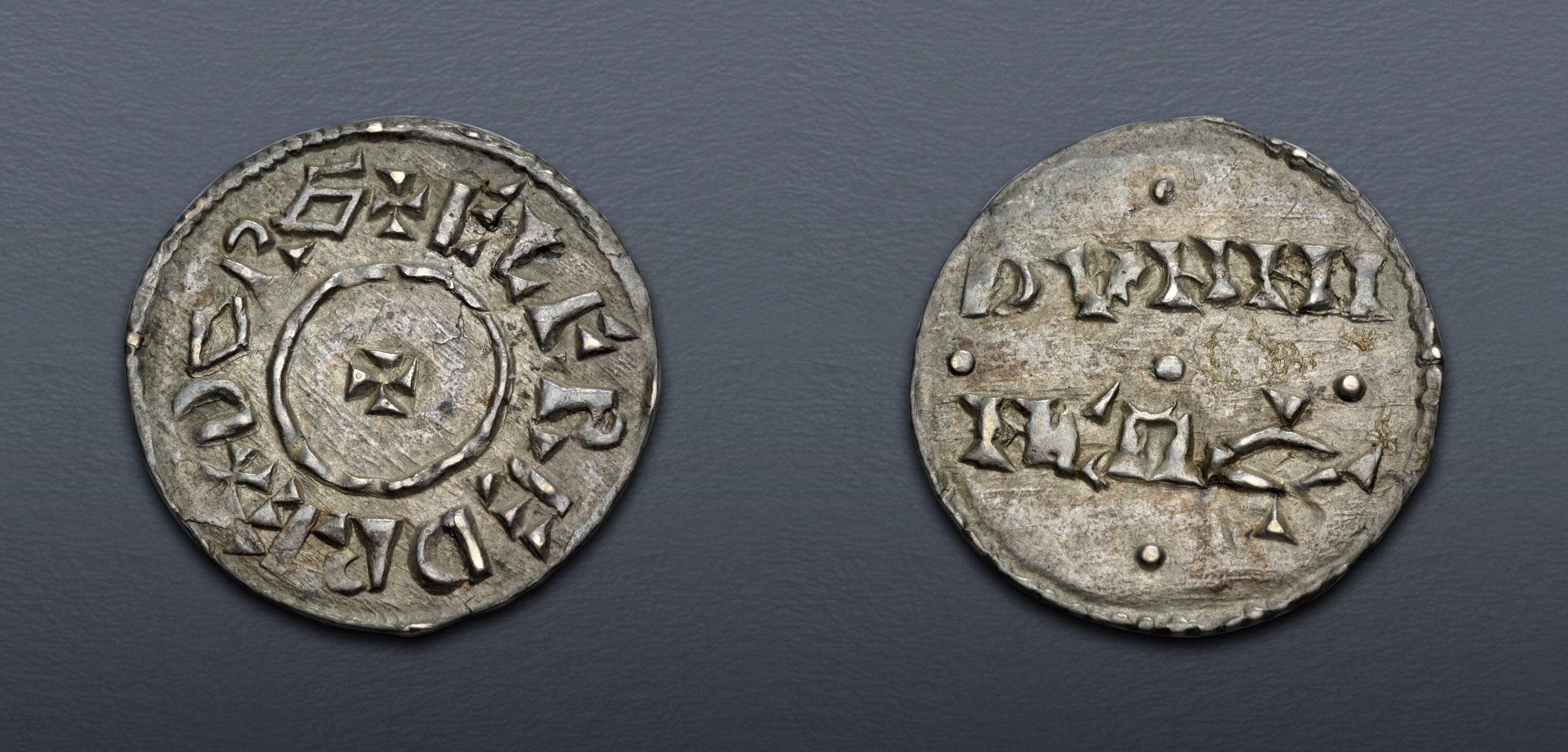 ANGLO-SAXON, Kings of Wessex. Alfred the Great. 871-899. AR Penny (20mm ...