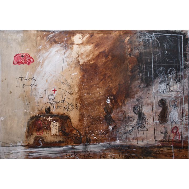 Henryk Cześnik | Czekając na rentgen, 2000