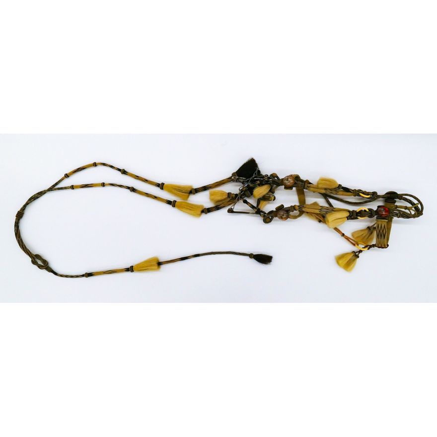 Antique Walla Walla Hitched Horse Hair Bridle
