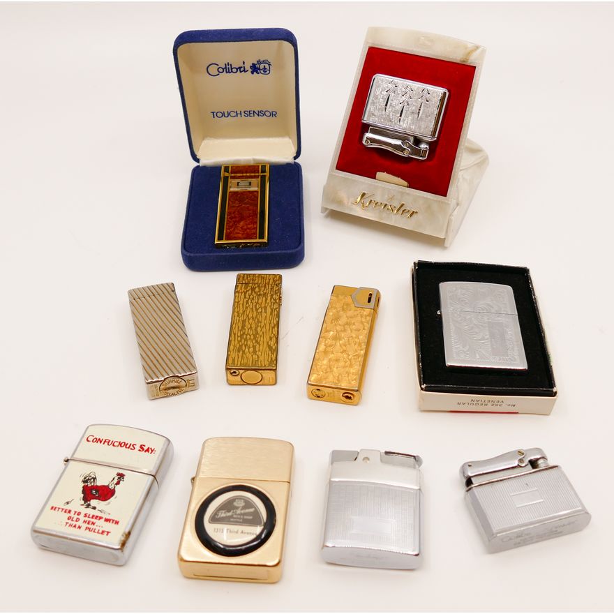 10pc Vintage Lighters.