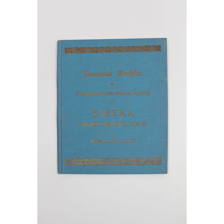 PEI TE HURINUI JONES  [association copy] - Souvenir Booklet