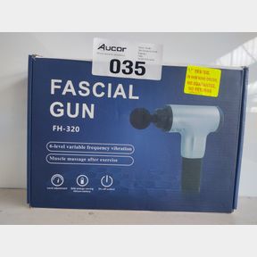 DEEP TISSUE MASSAGE GUN WITH 4 CHANGEABLE HEADS - BLACK