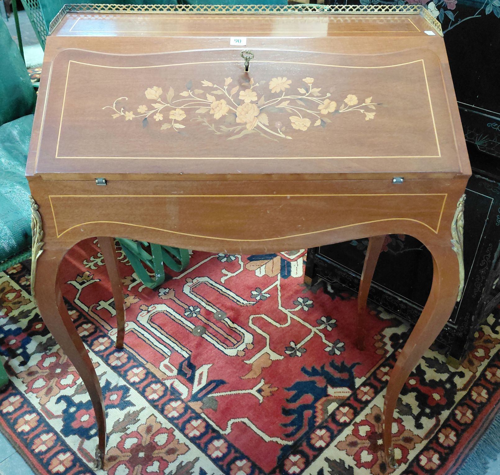 90 · MARQUETRY BUREAU DE DAME
