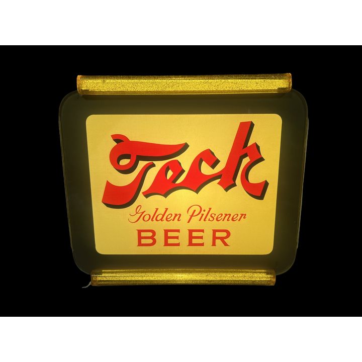 Teck Golden Pilsener Berr Light Up Counter Top Display
