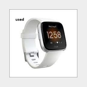Fitbit Versa Lite Smart Watch - White-face cracked-used| SJ 51683/795 (HV) B1 (S8)/