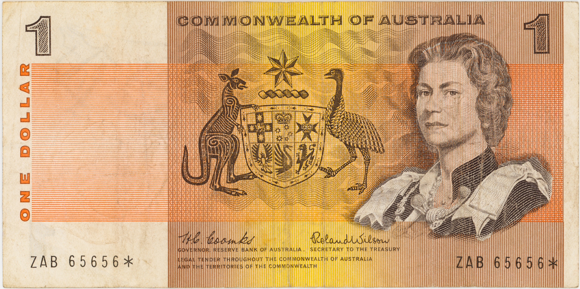 Coombs/Wilson, One Dollar, 1966, Fine
