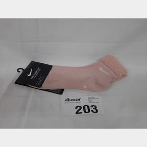 NIKE EVERYDAY TRAINING ANKLE SOCKS - PINK OXFORD/WHITE -
