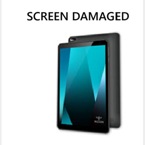 RIZZEN NovaTab R10 Android 13 GO LTE 10.1 Smart Tablet with Free Cover (Screen Damaged)- 51745/21891 HV