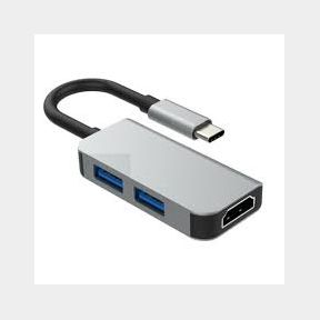 3 in 1 Type C to 4K HDMI USB C to HDMI Adaptor YD-44 -- 51743/3177 SN B3 (S2)