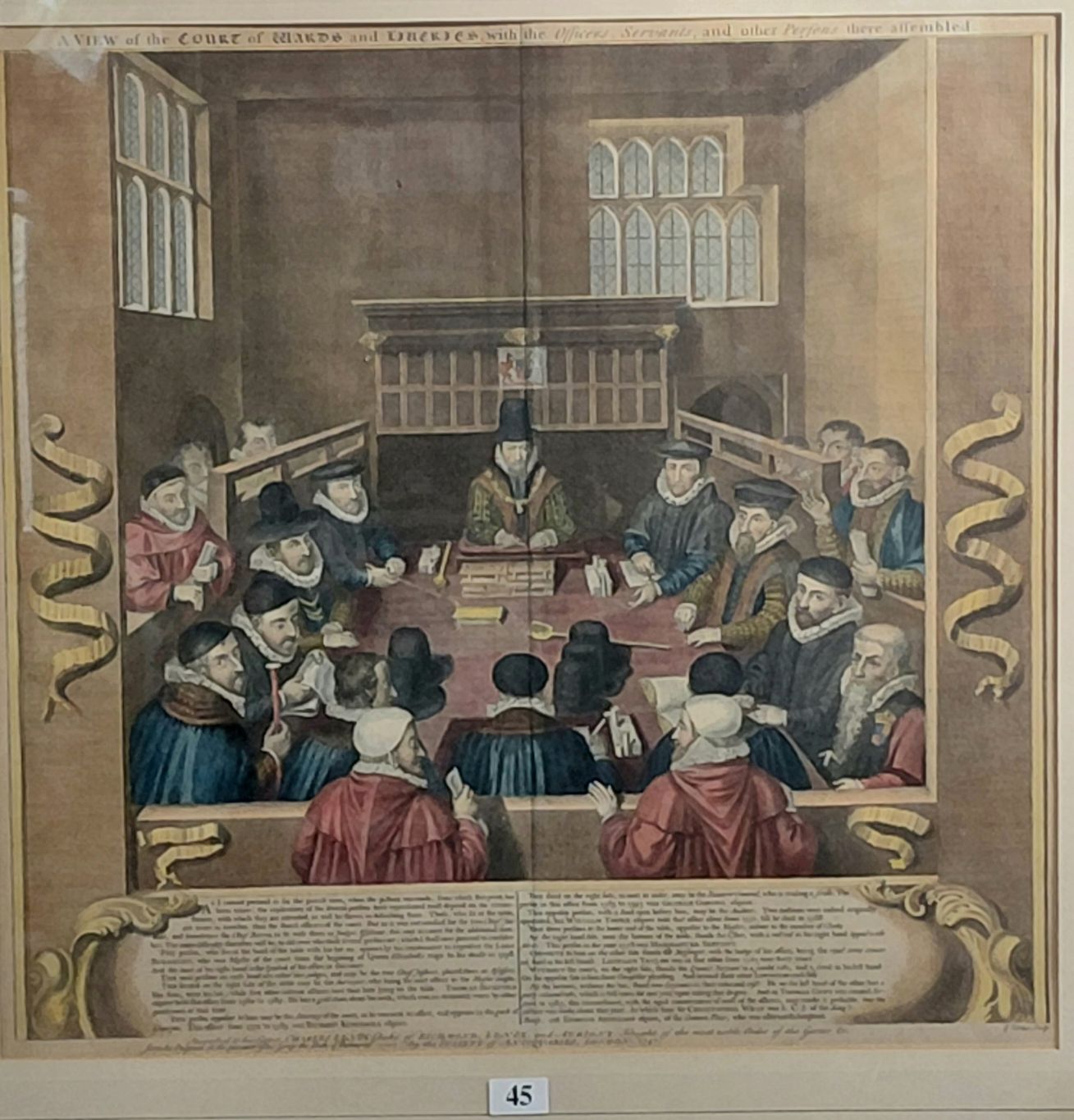 ANTIQUARIAN 18TH CENTURY ENGRAVING