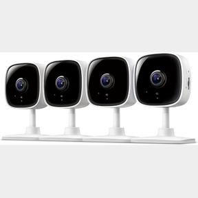 4-PACK TAPO BY TP-LINK 1080P INDOOR SECURITY CAMERA FOR BABY MONITOR, PET CAMERA W/MOTION DETECTION, 2-WAY AUDIO SIREN, NIGHT VISI