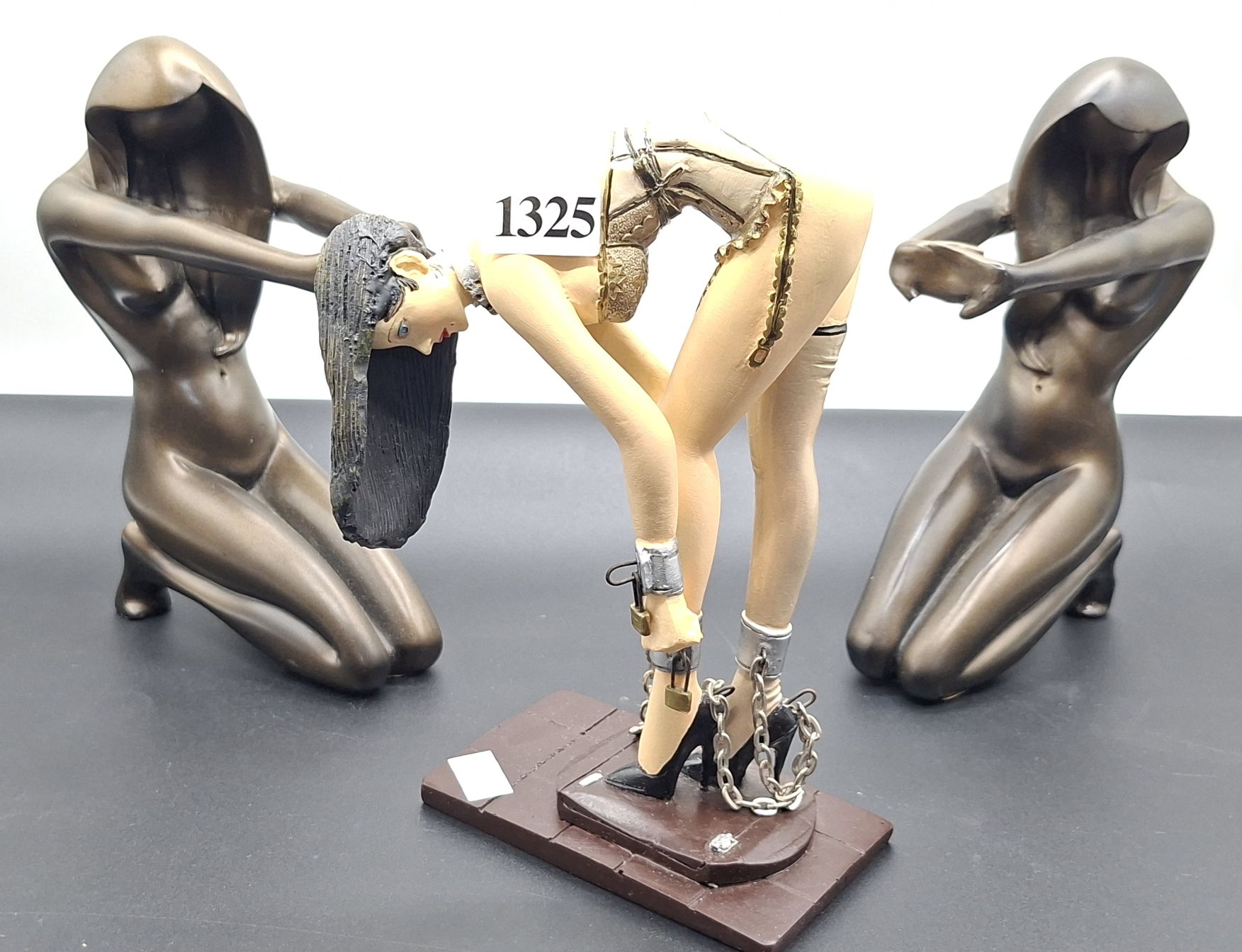 Three Erotic Design Lady Ornaments