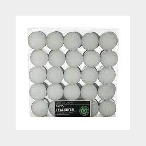 Clover Leaf Candles - Tea light Candles - White-51499/15546
