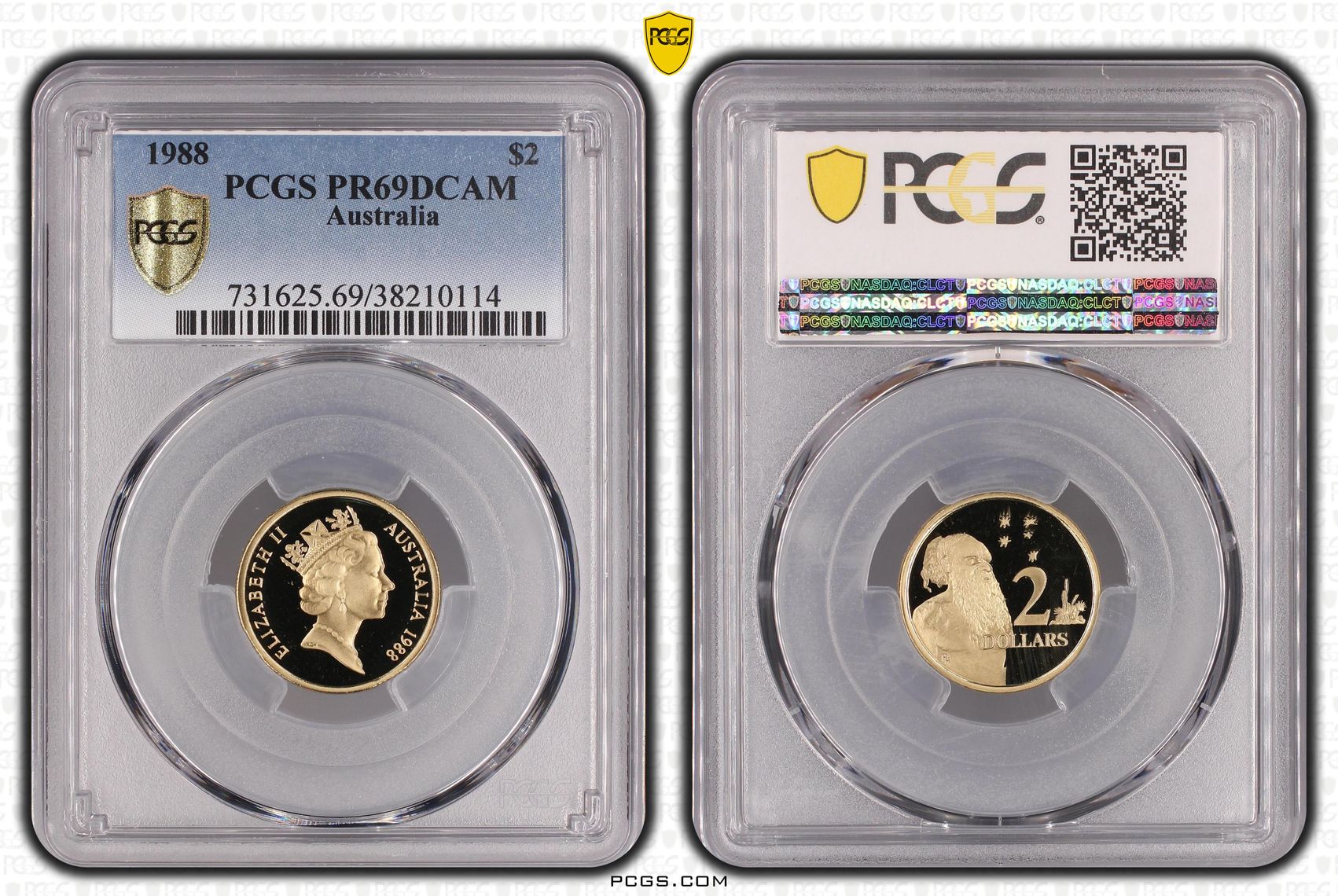 Two Dollar, 1988, PCGS PR69DCAM