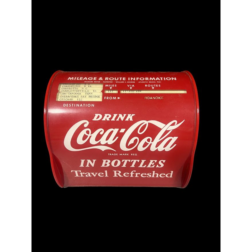 Coca Cola Coke Mileage And Route Information Display