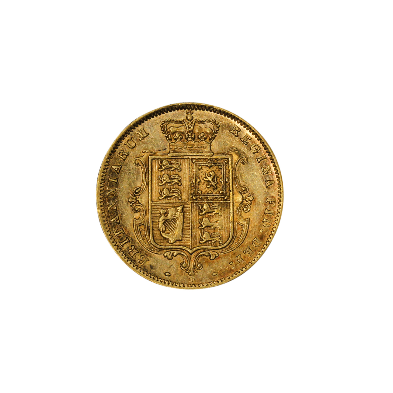 1184. · Victoria, Half Sovereign, 1881-M, VF