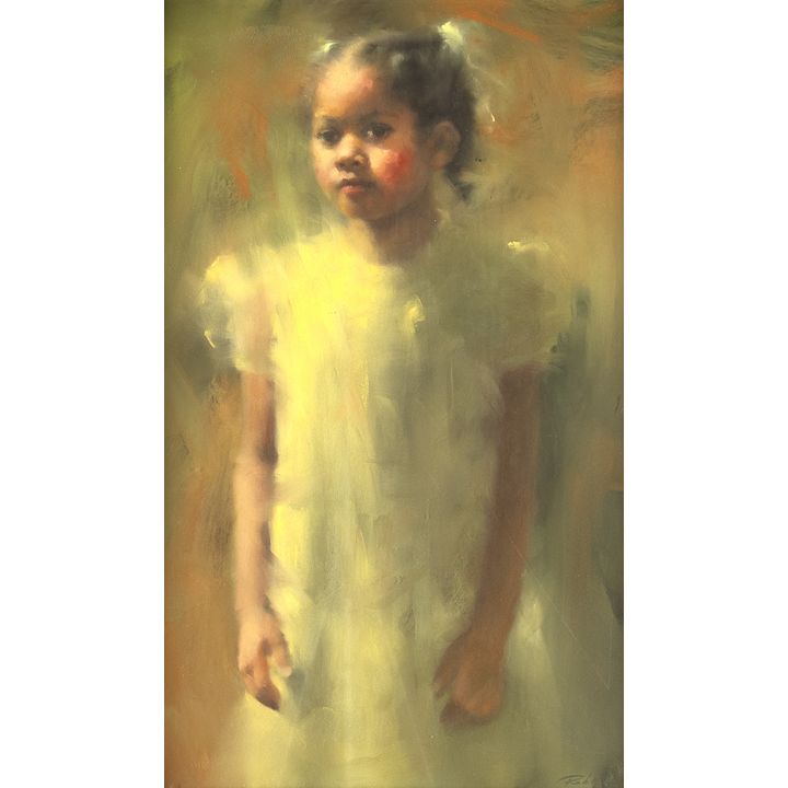 Bonita Roberts (1947- ), Girl in Yellow Dress