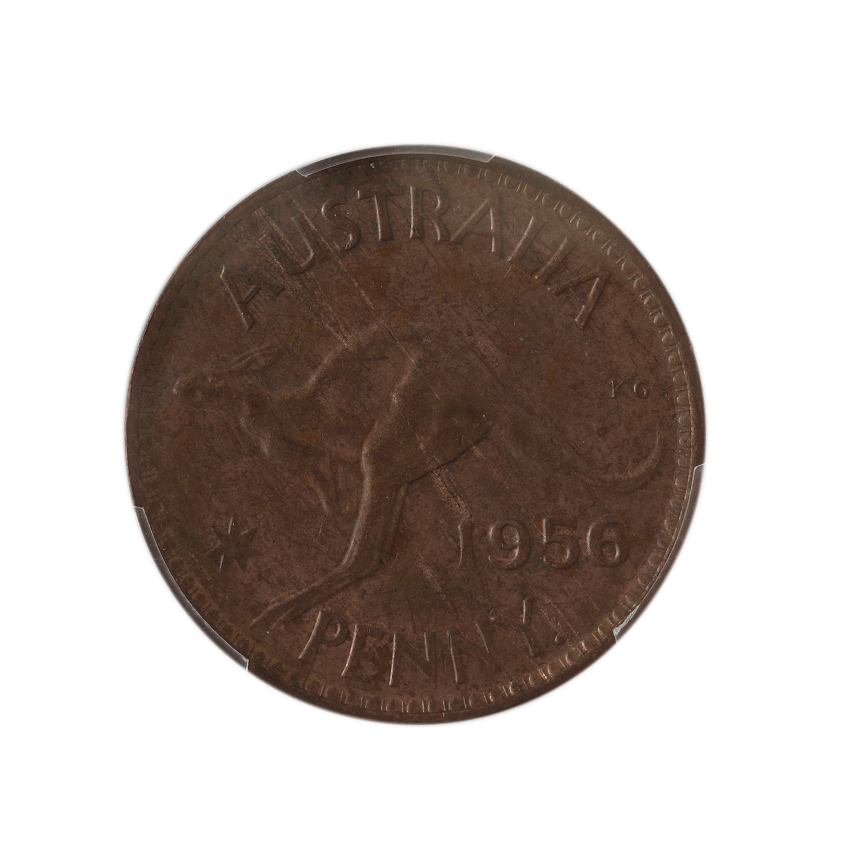 Elizabeth II, Penny, 1956Y., MS63BN